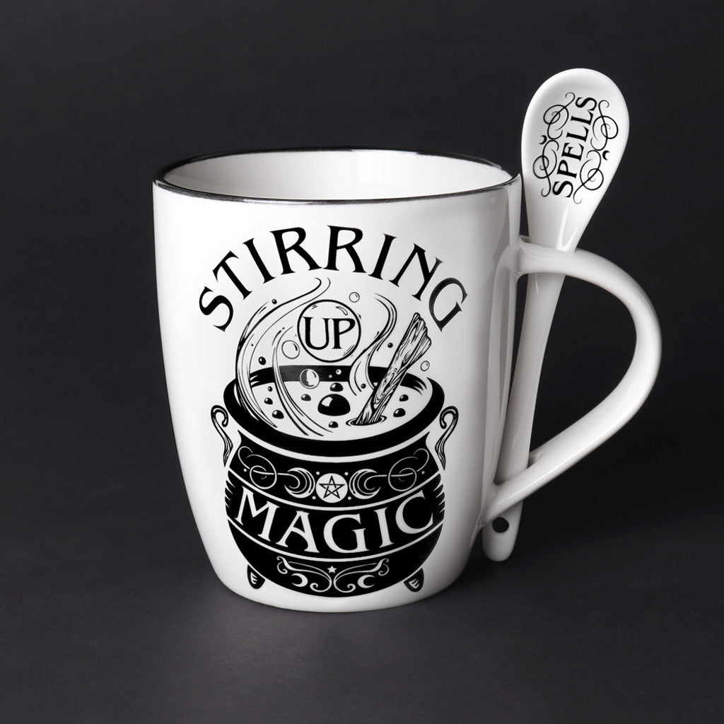 Stirring Up Magic Mug & Spoon Set