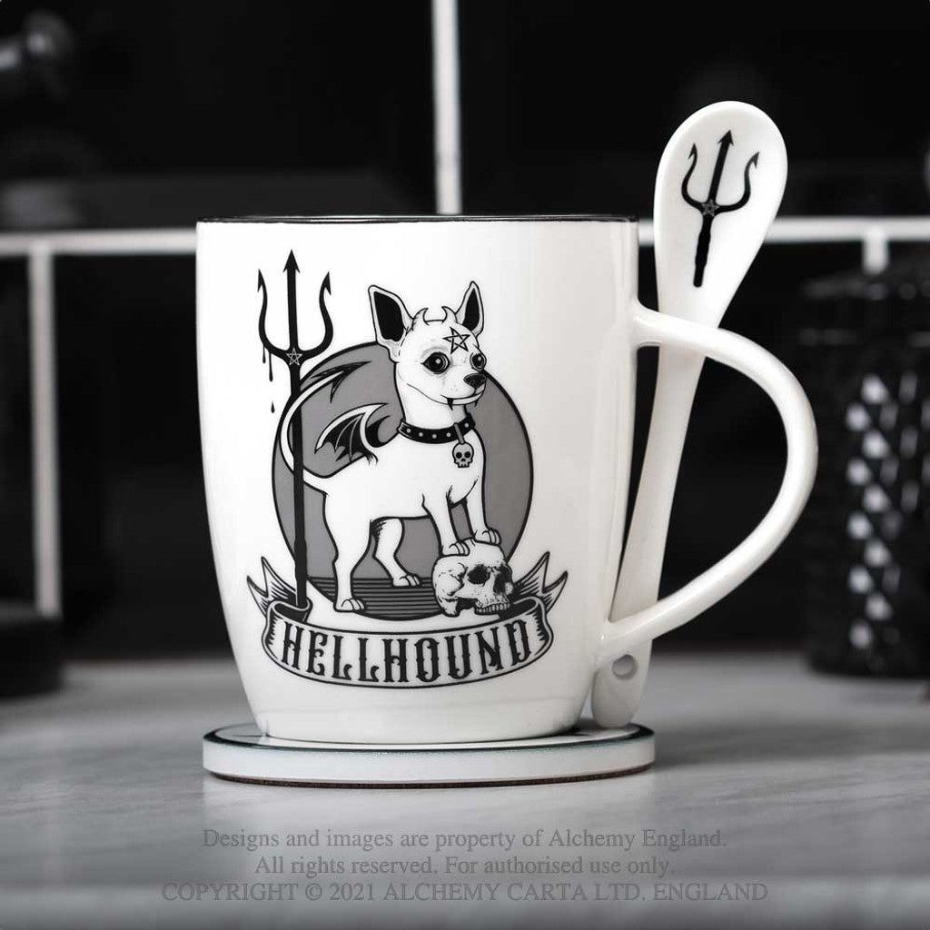 Hellhound Mug & Spoon Set