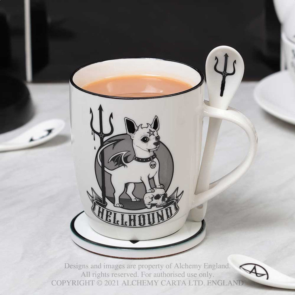 Hellhound Mug & Spoon Set