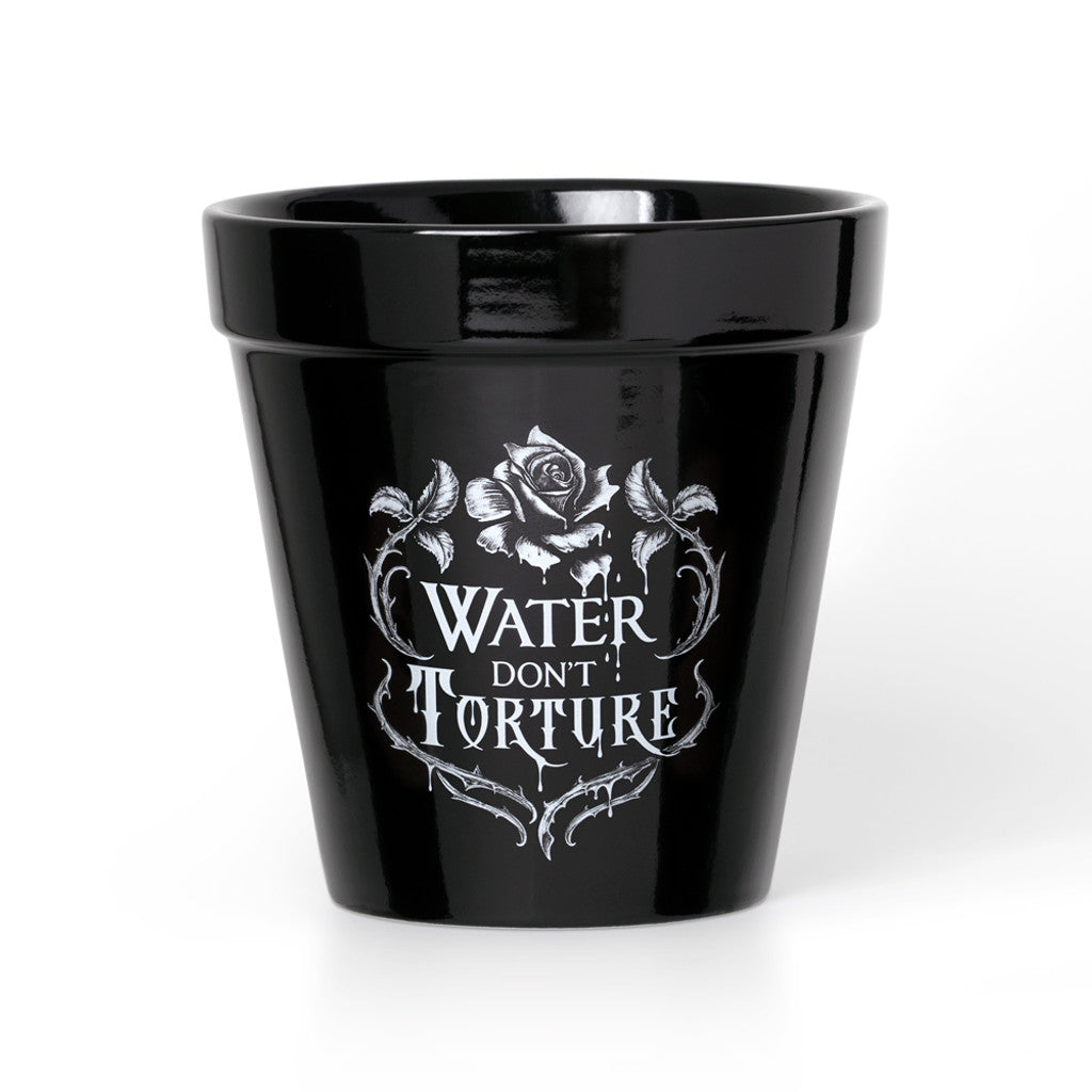 Water Don't Torture Plant Pot
