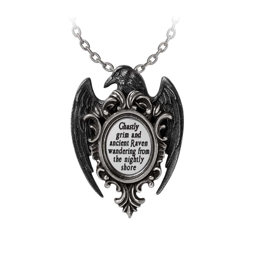 Quoth the Raven Pendant