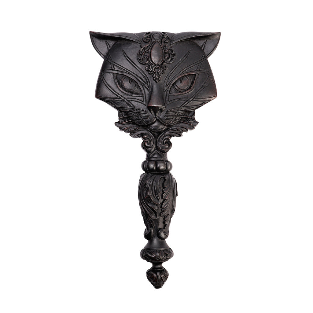 Black Cat Hand Mirror