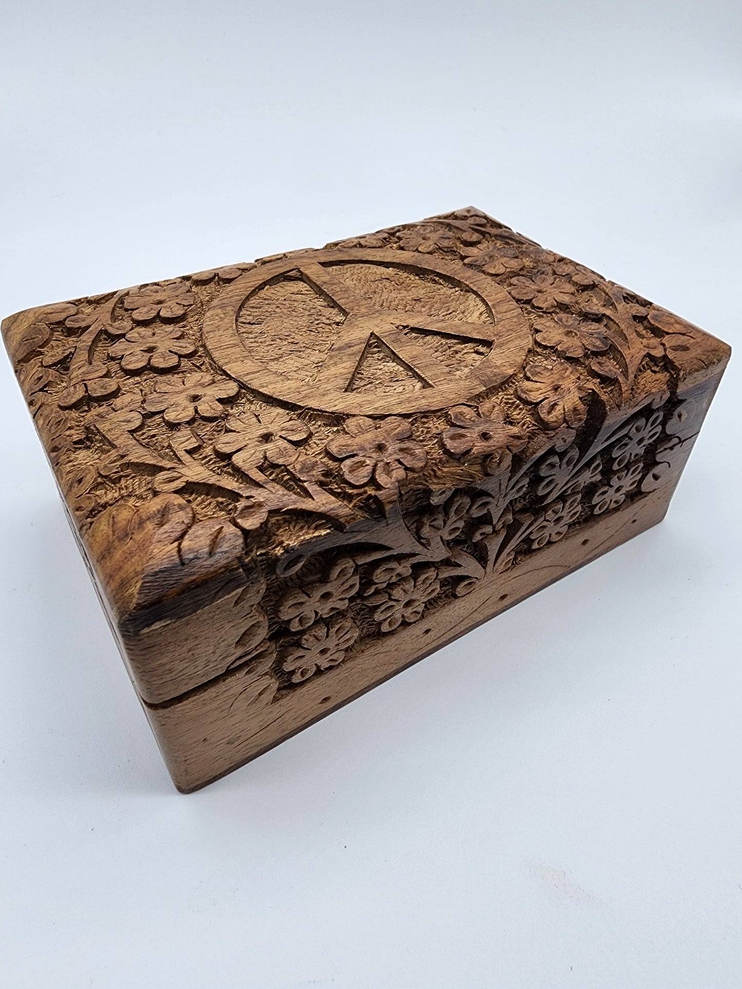 Engraved Peace Box