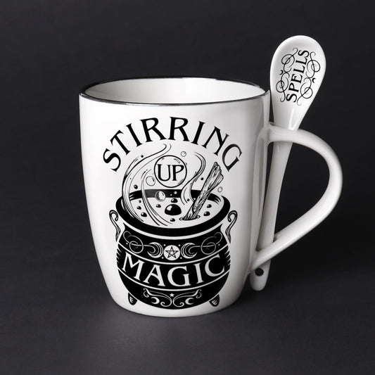Stirring Up Magic Mug & Spoon Set