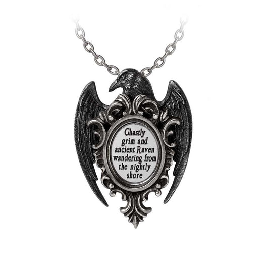 Quoth the Raven Pendant