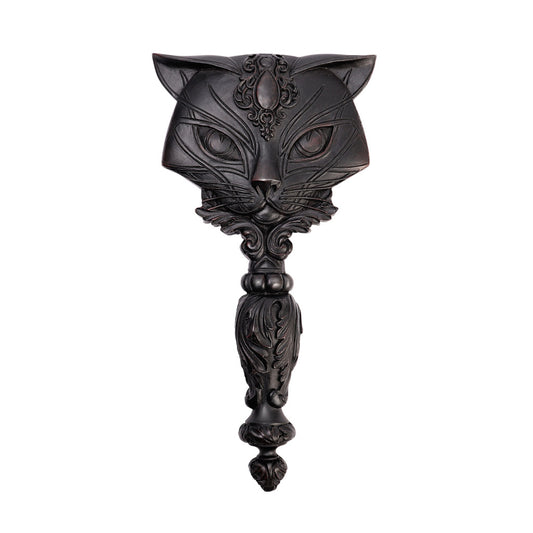 Black Cat Hand Mirror
