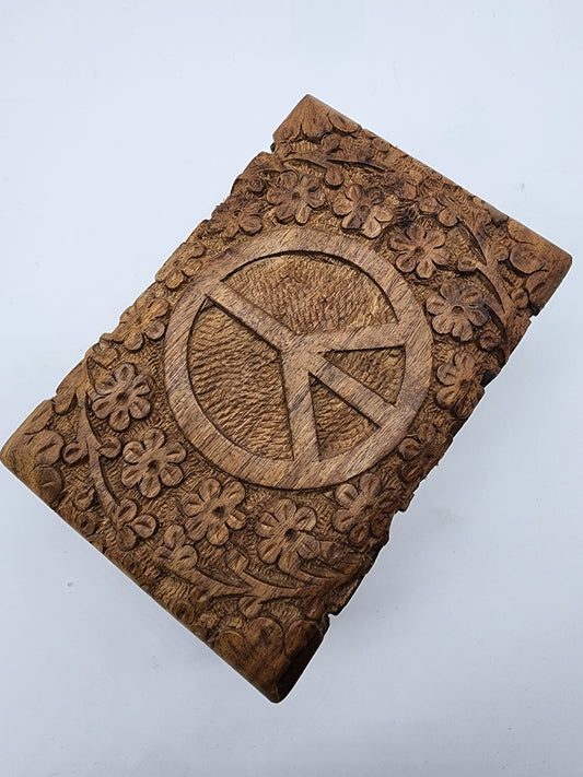 Engraved Peace Box